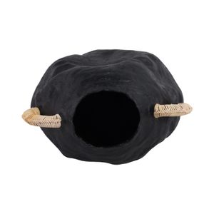 JULIANHAM BLACK VASE 13 (IN) 7