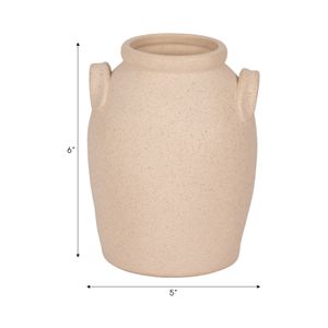 GLOVERMILL IVORY VASE 7 (IN) 10