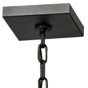 Meditterano 5″ Wide 1-Light Outdoor Pendant - Matte Black 5