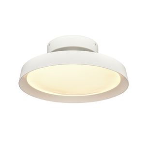 Nancy 13.75'' Wide LED Semi Flush Mount - Matte White 3