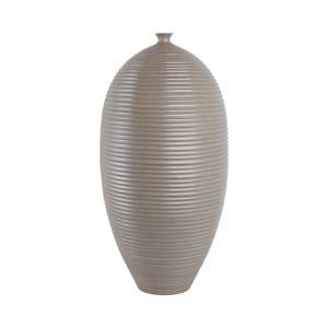 CANTONWIND BEIGE VASE 28 (IN) 5