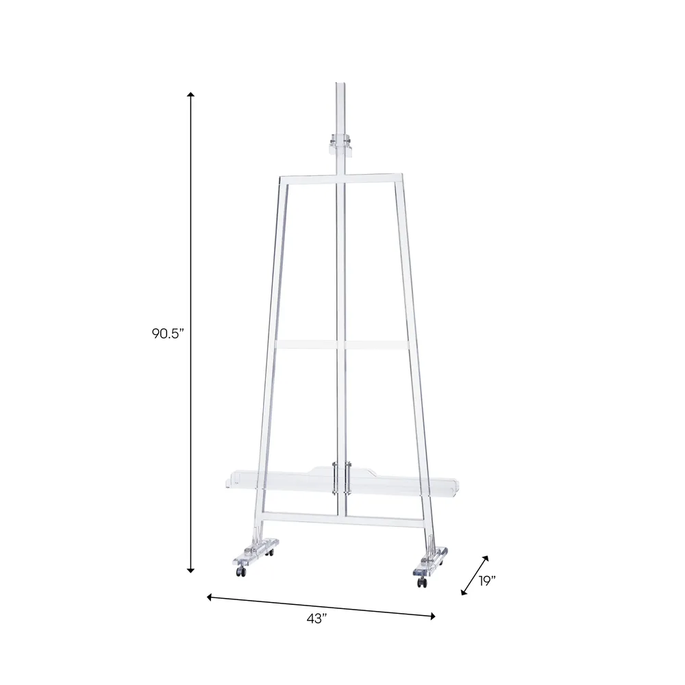 HAMPTONGROVE CLEAR ART EASEL 91 (IN)