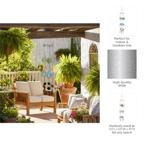 CASPERROSE GOLD WIND CHIME 37 (IN) 10