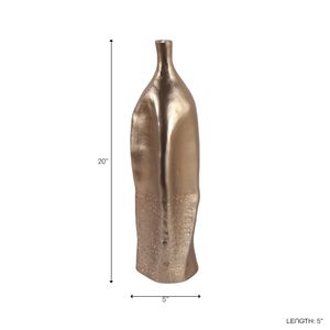 SAGEBEACH GOLD VASE 20 (IN) 10