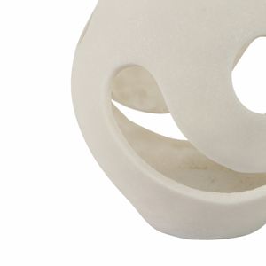 GIBSONCLIFF WHITE VASE 14 (IN) 6