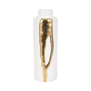 JUNEROSE WHITE VASE 20 (IN) 1