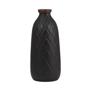 EMMONSFORD BLACK VASE 12 (IN) 4