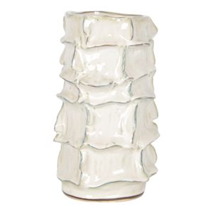 ELMSHAW WHITE VASE 13 (IN) 1