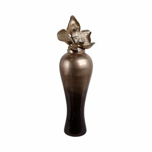 BAIRDOAK WHITE GLASS VASE 42 (IN) 3