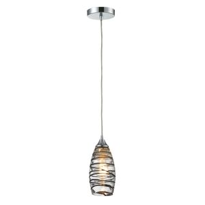Twister 5'' Wide 1-Light Mini Pendant - Polished Chrome 1