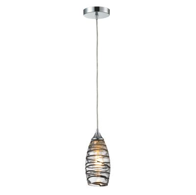 Twister 5″ Wide 1-Light Mini Pendant - Polished Chrome