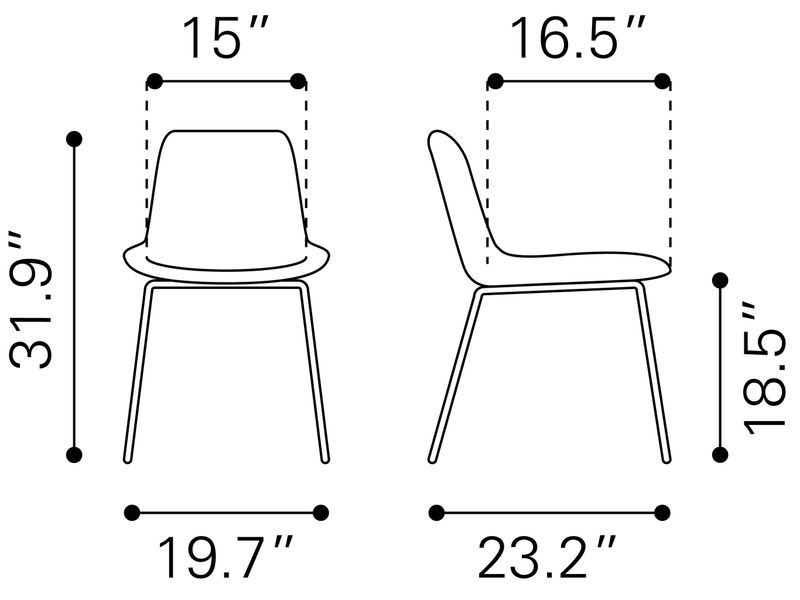 Byron Dining Chair Brown 9