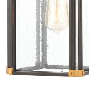 Vincentown 14'' High 1-Light Outdoor Sconce - Matte Black 4