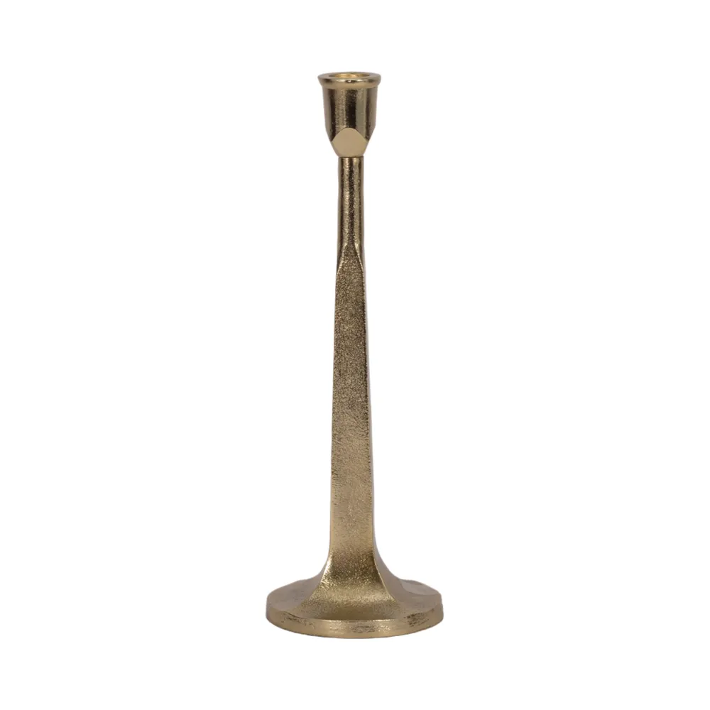 DALELEY GOLD CANDLE HOLDER 13 (IN)