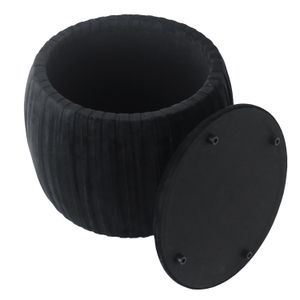 HENLEYFORD BLACK STOOL 18 (IN) 5
