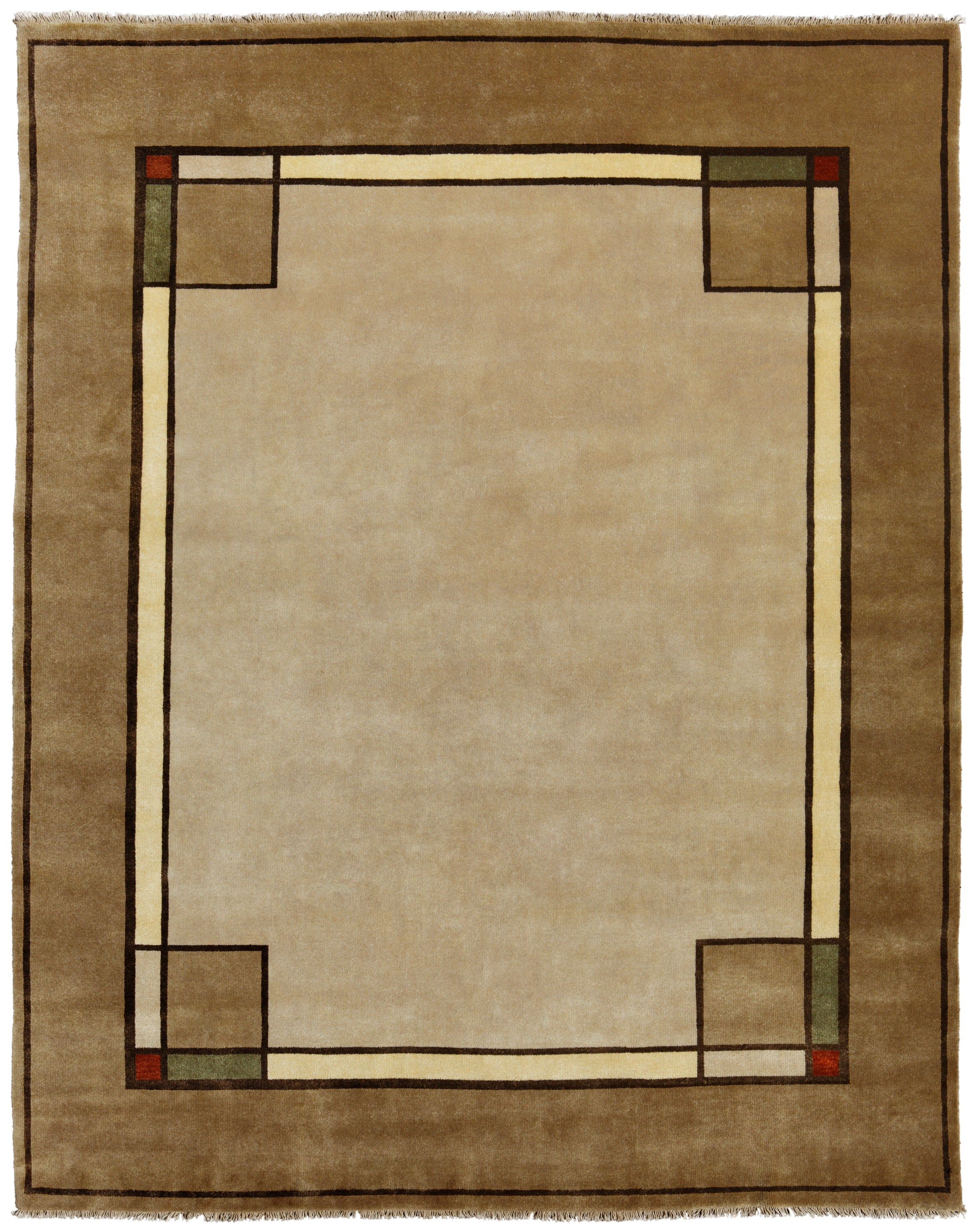 Ginkgo Border Oatmeal (PC-29A)