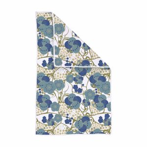 Kintsugi Blue Eco Kitchen Tea Towel 4