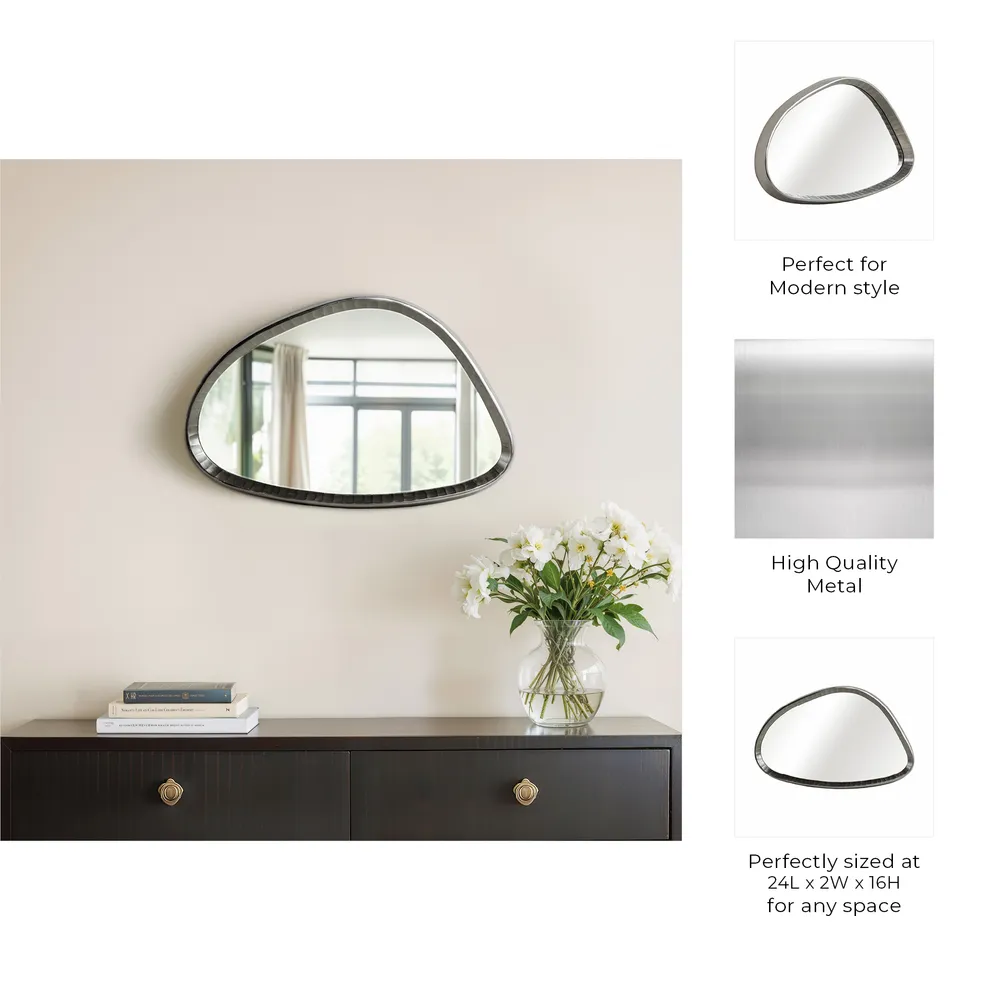 BRADENLAND SILVER MIRROR 16 (IN)