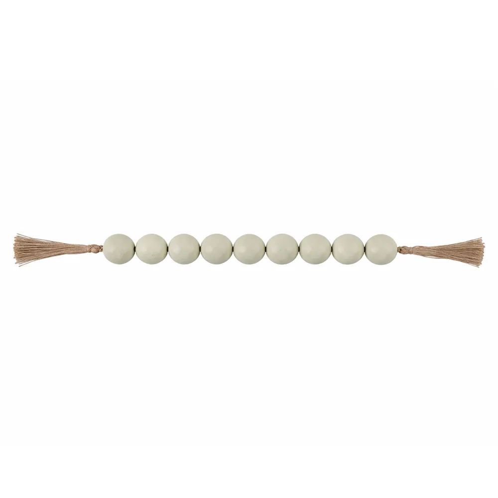 HAWLEYHAVEN GREEN BEAD 4 (IN)