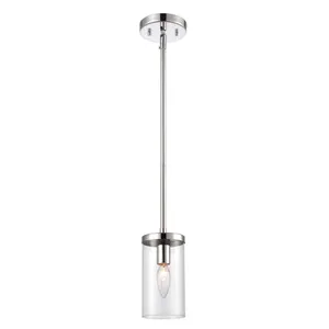 Oakland 4'' Wide 1-Light Mini Pendant - Chrome 1
