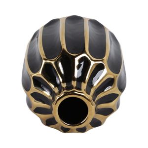 CALVINHAM BLACK VASE 8 (IN) 6