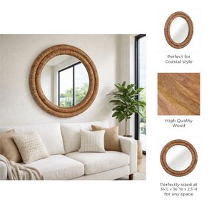 CONNORWICK BROWN MIRROR 3 (IN) 9