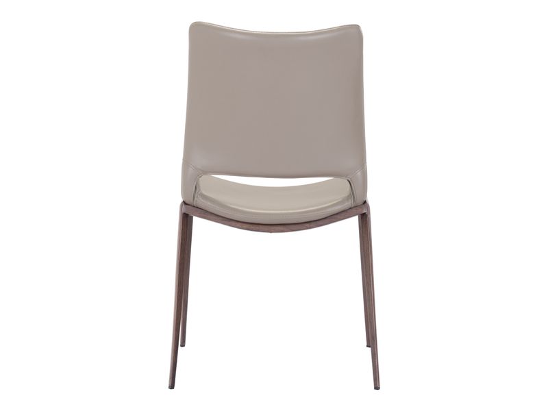 Ace Dining Chair Brown & Walnut 5