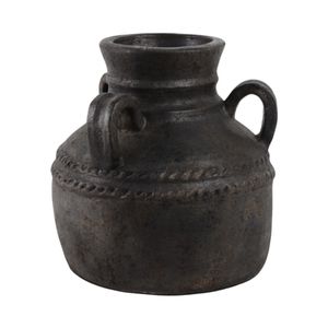 NOELWIND BLACK VASE 12 (IN) 4