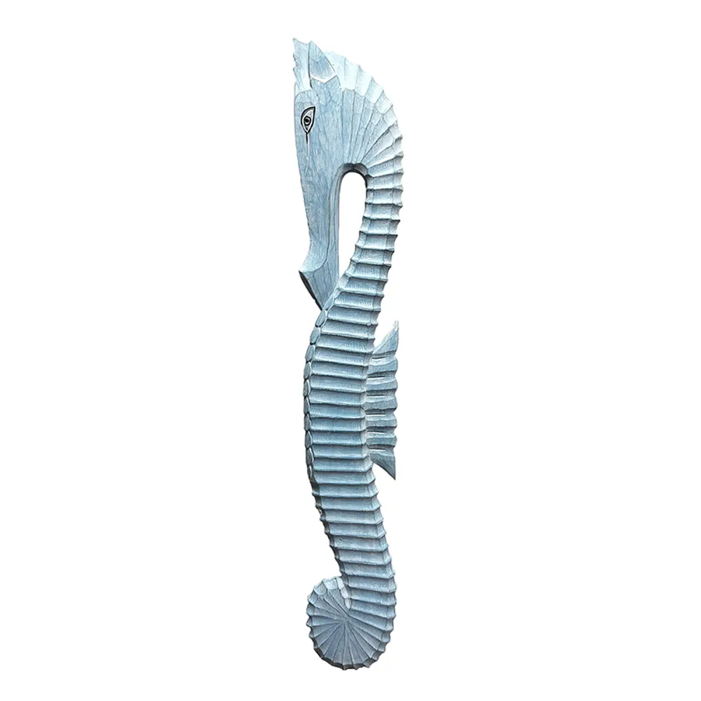 39" SEAHORSE LIGHT BLUE
