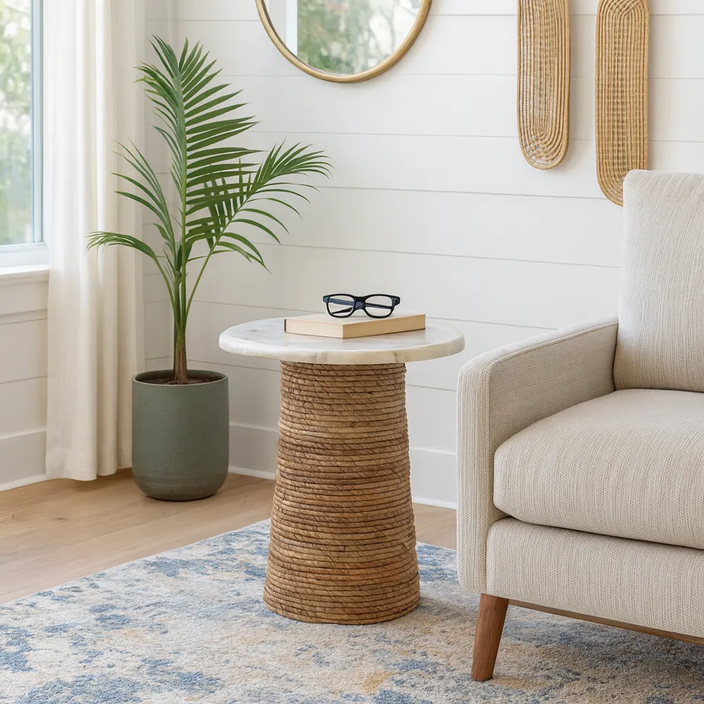 BRYNGATE IVORY TABLE 20 (IN)