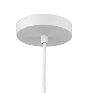 Simoom 19'' Wide 1-Light Pendant - White 3