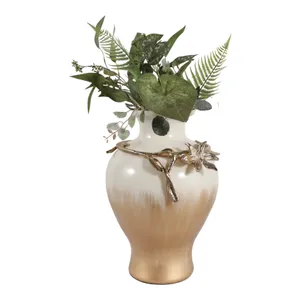 HOPEPORT GOLD VASE 15 (IN) 3