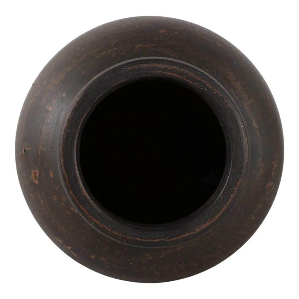 HAWLEYWORTH BROWN VASE 11 (IN)