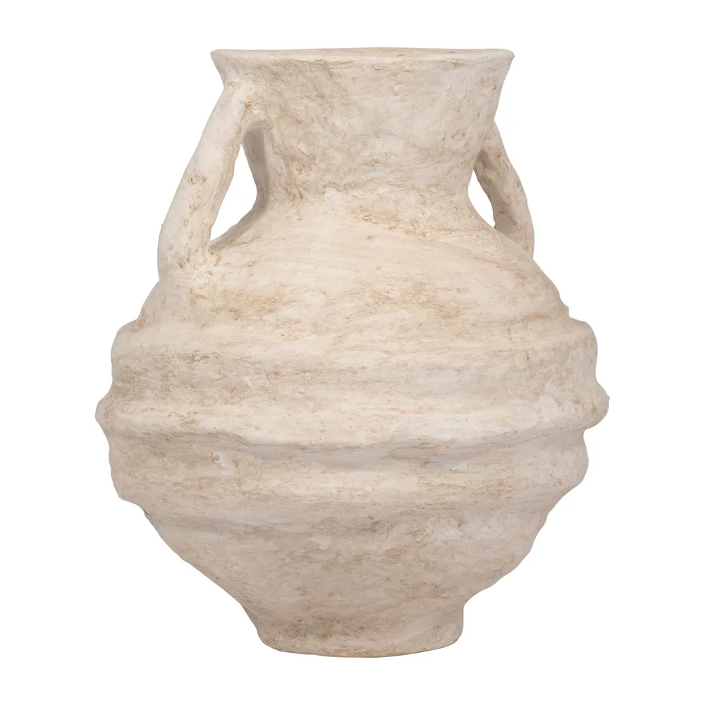 FERRIS WHITE VASE 15 (IN)