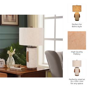 BAIRDWICK IVORY LAMP 24 (IN) 11