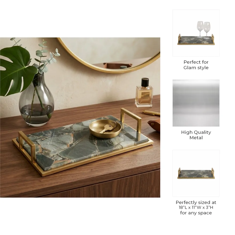 ATLASVIEW GREEN TRAY 3 (IN)