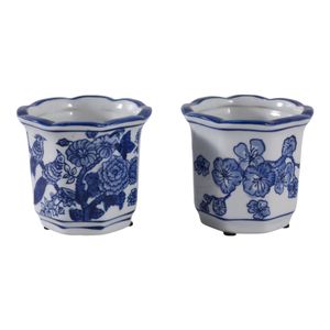 BERGENFIELD SET OF 2 BLUE PENCIL CUP 4 (IN) 5