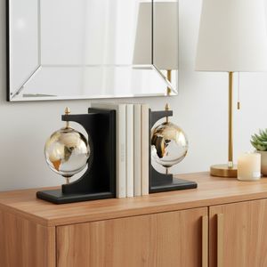CULLENMORE SET OF 2 BLACK BOOKENDS 9 (IN) 2