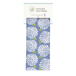 Hydrangea Delight Eco Kitchen Tea Towel 5