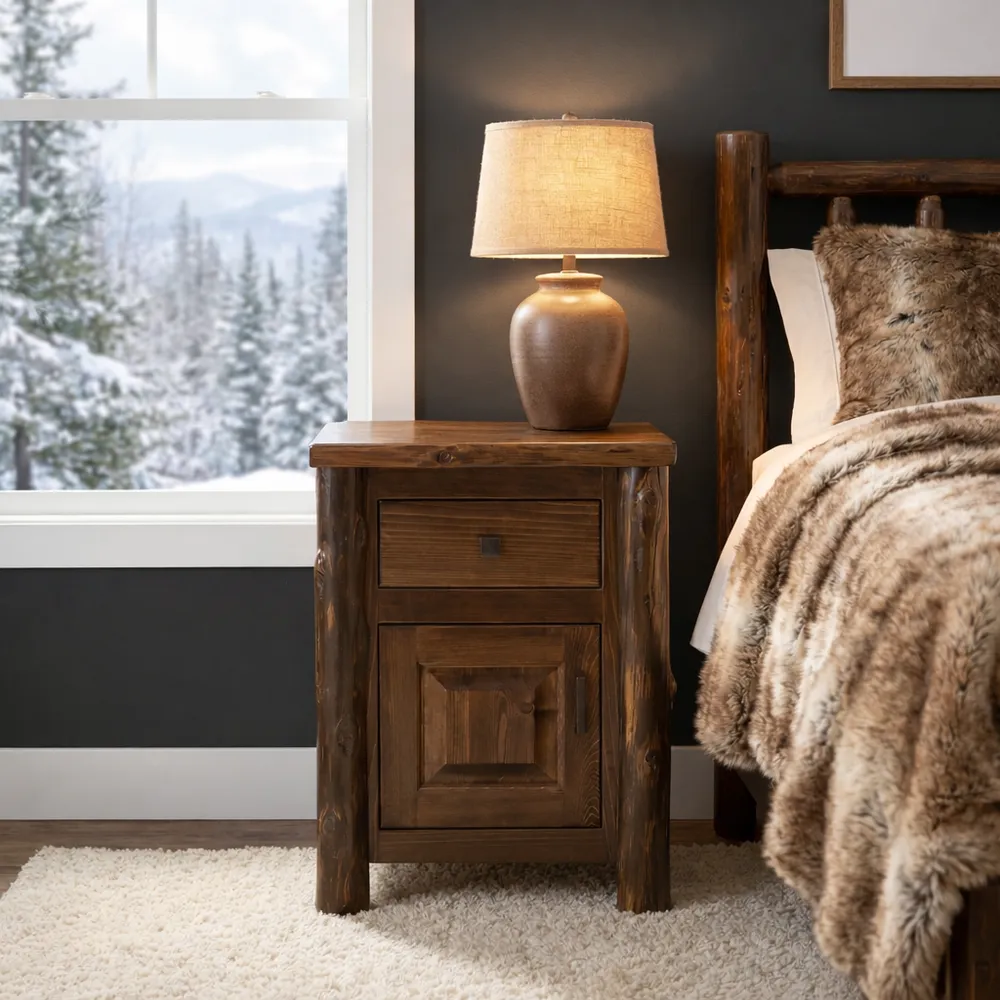 Headwaters Enclosed Nightstand - Vintage