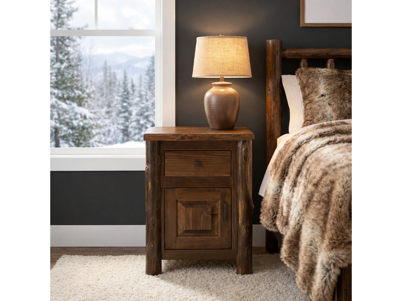 Headwaters Enclosed Nightstand - Vintage 1