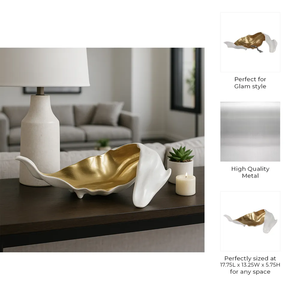 ROSEMILL WHITE DECOR 6 (IN)