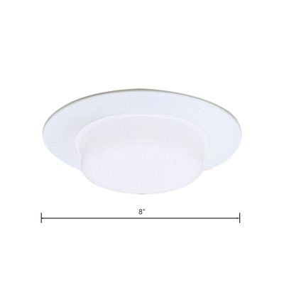 Revin 6'' Wide 1-Light Recessed Light - White