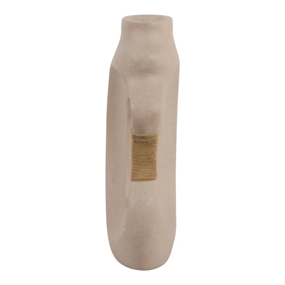 FINTONMOOR TAN VASE 13 (IN)