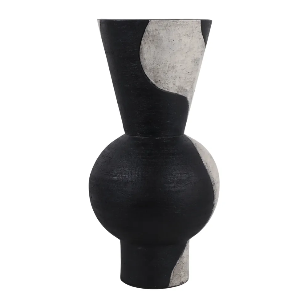 BLAIRRUN WHITE VASE 23 (IN)
