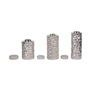 HENDONVIEW SET OF 3 SILVER VASES 14 (IN) 4