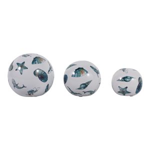 GILBERTDALE SET OF 3 BLUE ORBS 6 (IN) 7