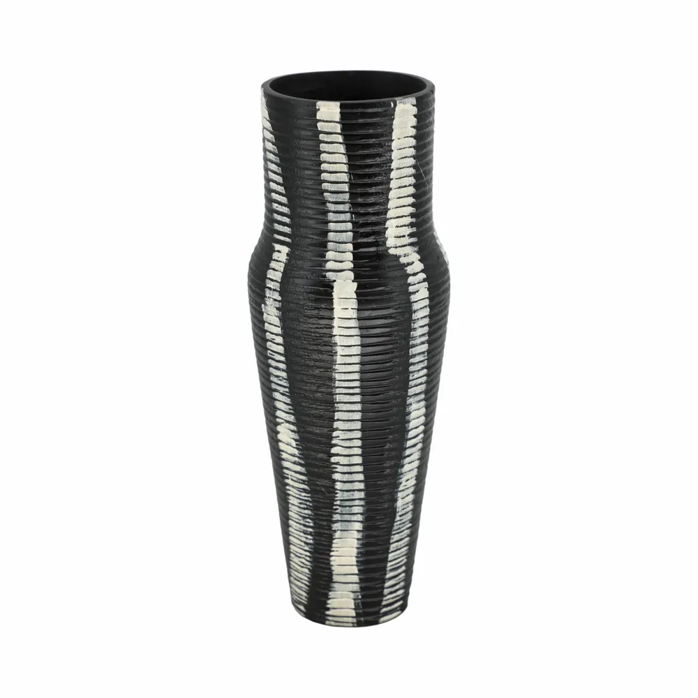 SAGEVALE GRAY VASE 12 (IN)