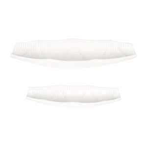 KIRBYVALE SET OF 2 WHITE BOWLS 3 (IN) 3