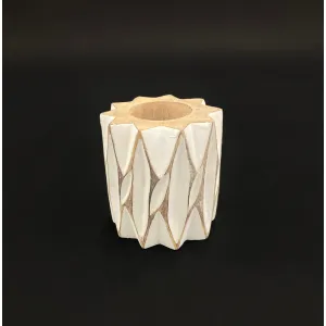 Twisted Wood Case 3x3x4in 2